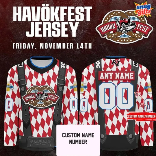 Discover Personalized Huntsville Havoc HavökFest Night 2025 Hockey Shirt Men's Fan Gear