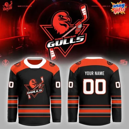 Discover Personalized San Diego Gulls 2025 Star Wars Night Hockey Shirt Fan Gear Gift