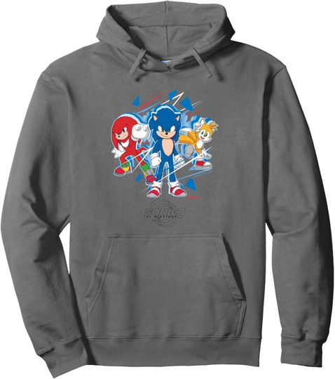 Discover Sonic the Hedgehog 3 - Team Sonic Pullover Hoodie