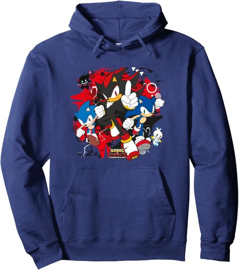 Discover Sonic the Hedgehog, Sonic X Shadow Generations - Game On Pullover Hoodie