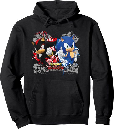 Discover Sonic the Hedgehog, Sonic X Shadow Generations - Rivals Pullover Hoodie