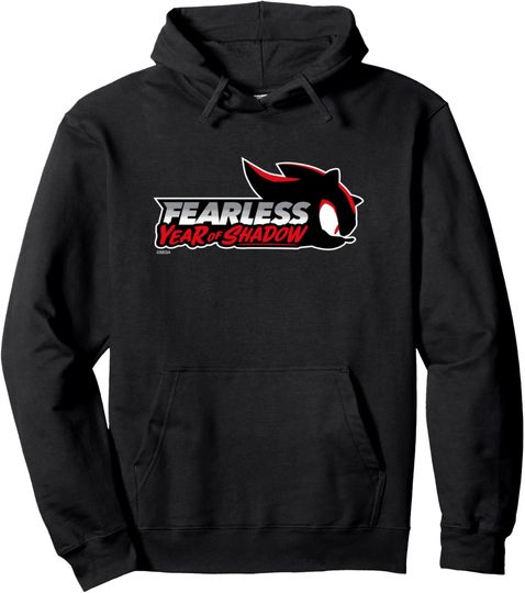 Discover Sonic the Hedgehog, Fearless: Year of Shadow logo Pullover Hoodie