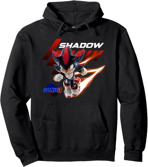 Discover Sonic the Hedgehog 3 - Shadow Charge Pullover Hoodie