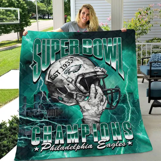 Discover Philadelphia Eagles Quilt Blanket