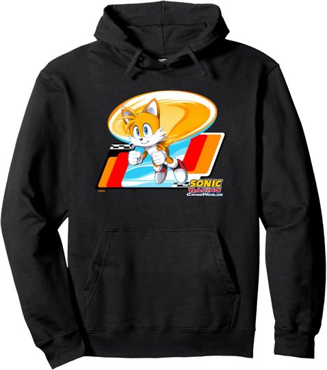 Discover Sonic Racing CrossWorlds - Tails Decal Pullover Hoodie
