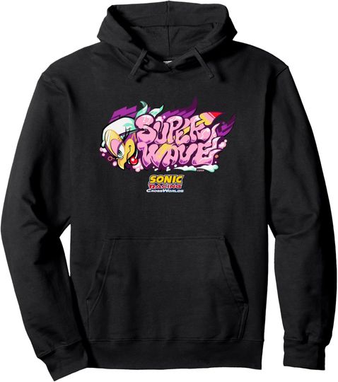 Discover Sonic Racing CrossWorlds - Wave Decal Pullover Hoodie