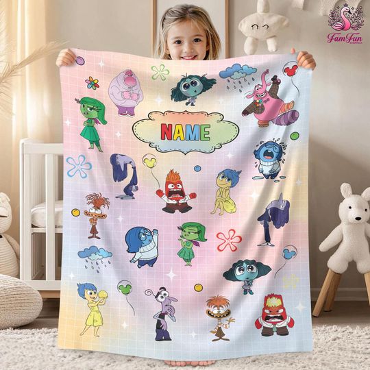 Discover Personalized Inside Out Blanket, Its Okay To Feel All The Feels