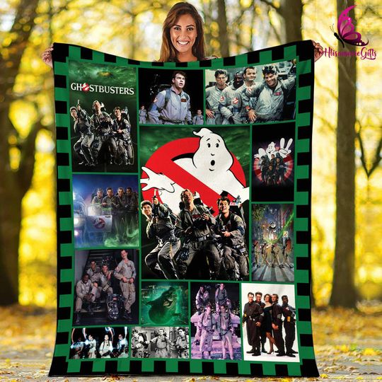 Discover Ghostbusters Fleece Blanket, Ghostbusters 80s 90s Toy, Ghostbusters Lovers Blanket