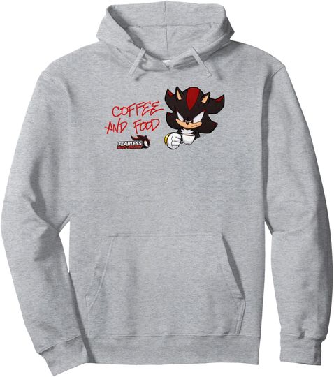 Discover Sonic the Hedgehog, Fearless: Year of Shadow - Coffee & Food Pullover Hoodie