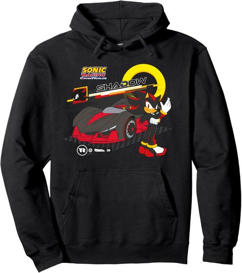 Discover Sonic Racing CrossWorlds - Ready to Roll Shadow Pullover Hoodie