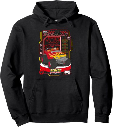 Discover Sonic Racing CrossWorlds - Dr. Eggman Pullover Hoodie