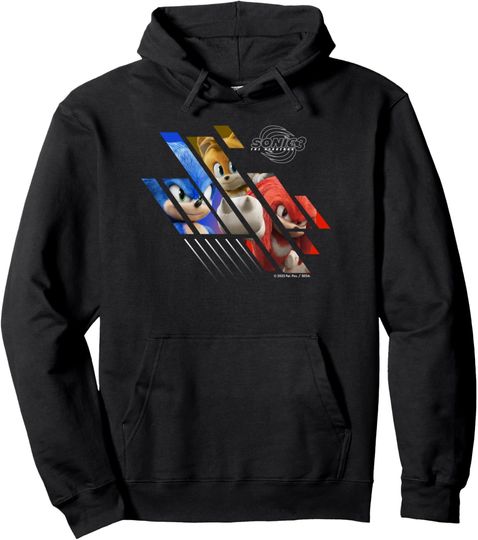 Discover Sonic the Hedgehog 3 - Team Sonic Pullover Hoodie