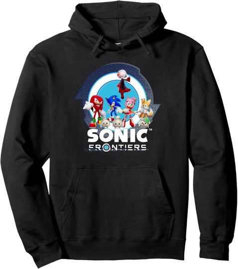 Discover Sonic the Hedgehog, Sonic Frontiers - Team Frontiers Pullover Hoodie