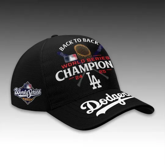 Discover HOT!! LA Dodger Back To Back World Series 2025 (3 color) Cap Hat Gift For Fan