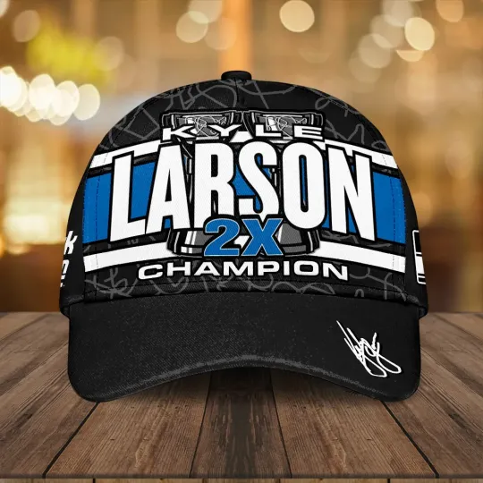 Kyle Larson 2025  Cup Series Champion Classic Cap – 8103