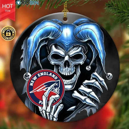 Discover New England Football Patriotss Team Christmas Ceramic Ornament Gift