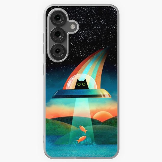 Discover L'Alien Purrfect Coque Samsung Galaxy
