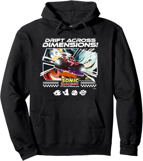 Discover Sonic Racing CrossWorlds - Drift Group Pullover Hoodie