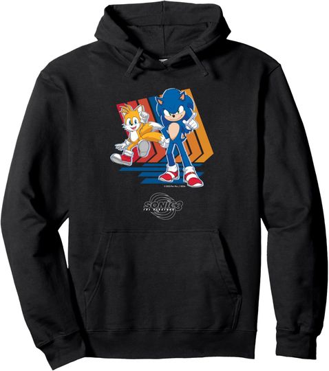 Discover Sonic the Hedgehog 3 - Sonic & Tails Pullover Hoodie