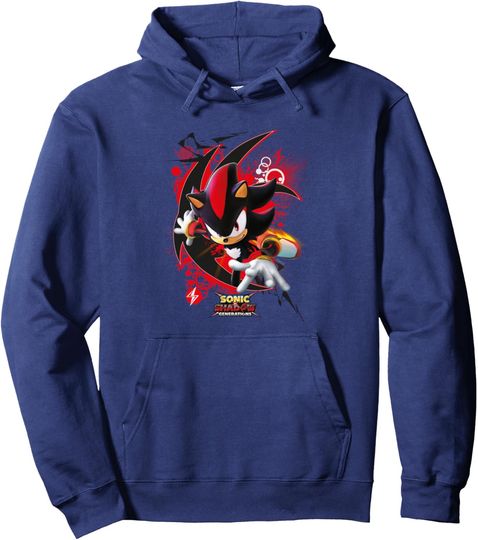 Discover Sonic the Hedgehog, Sonic X Shadow Generations - Chaotic Pullover Hoodie