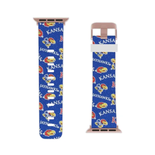 Discover University of Kansas Jayhawks Watch Band for Apple Watch