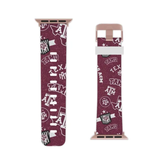 Discover Texas A&M Aggies Watch Band for Apple Watch