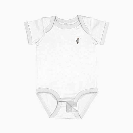 Discover Kookaburra sitting in a tree Baby One-Piece