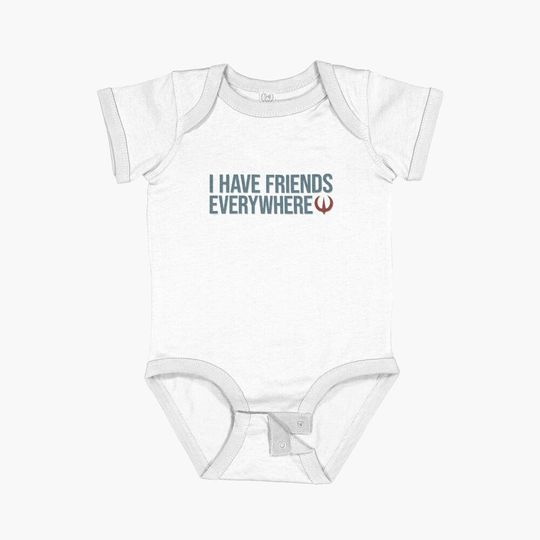 Discover I Have Friends Everywhere Baby One-Piece