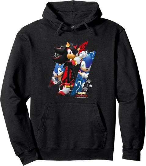 Discover Sonic the Hedgehog, Sonic X Shadow Generations - Trio Pullover Hoodie