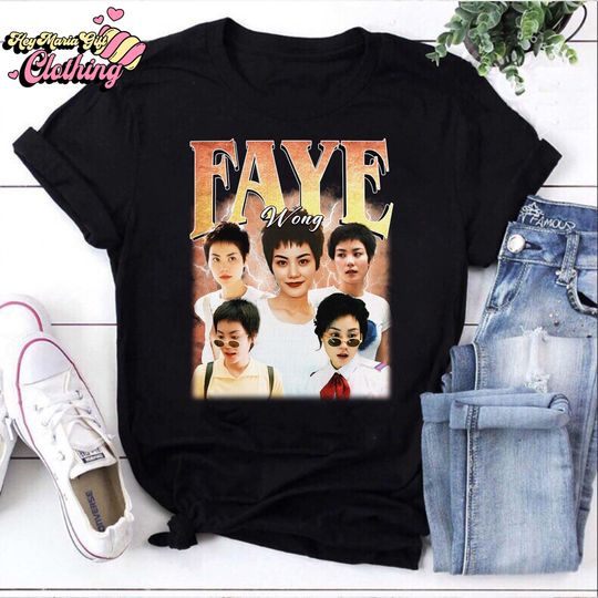 Discover Faye Wong Bootleg T-Shirt, Chungking Express Retro Tee, 2000s Film Hoodie, American Dream