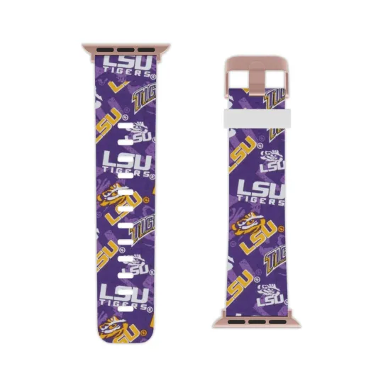 Discover Louisiana State Tigers Watch Band for Apple Watch