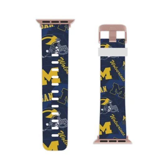 Discover University of Michigan Watch Band for Apple Watch