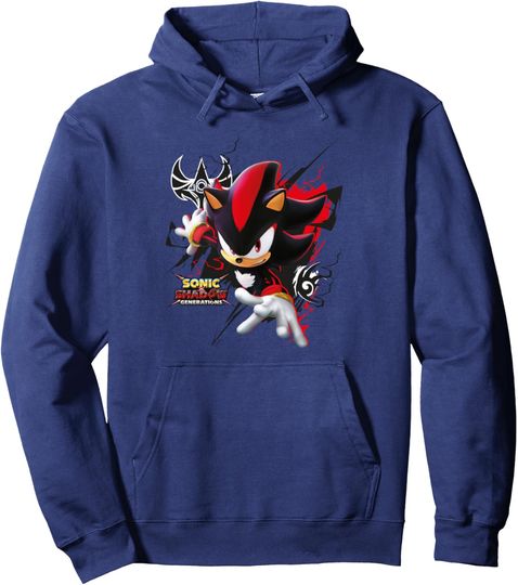 Discover Sonic the Hedgehog, Sonic X Shadow Generations - Unleashed Pullover Hoodie