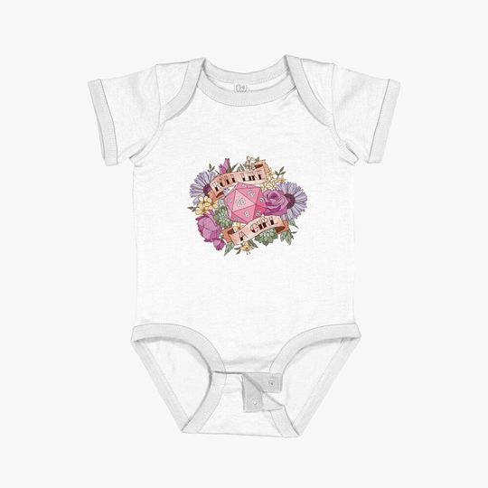 Discover Roll Like a Girl Baby One-Piece