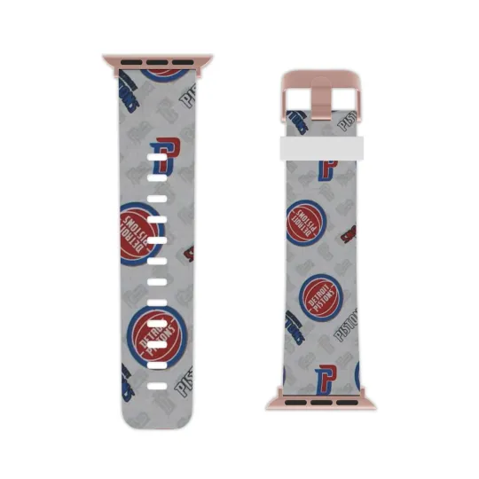 Discover Detroit Pistons Watch Band for Apple Watch