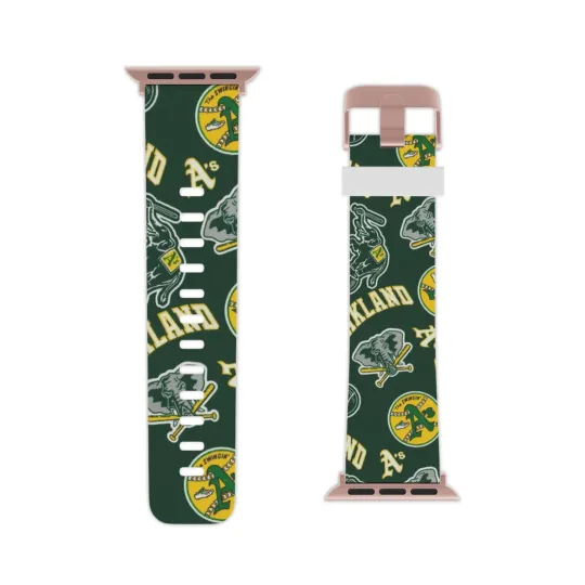 Discover Oakland Athletics Watch Band for Apple Watch