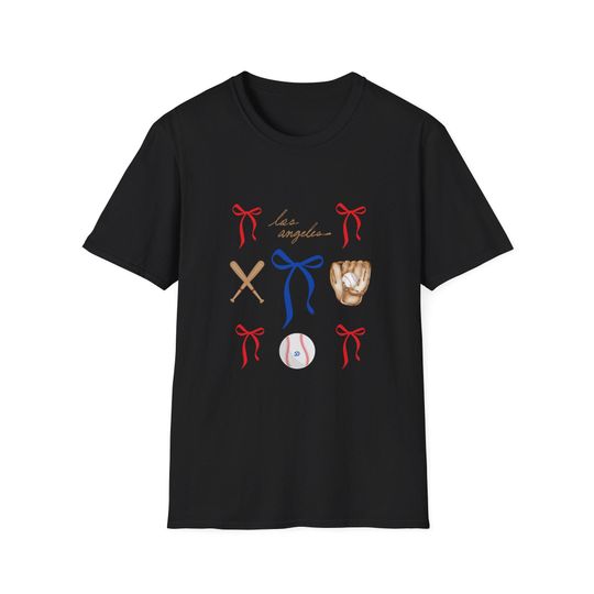Discover Dodger Los Angeles T-Shirt: Baseball Fan Apparel, Softstyle Cotton Tee
