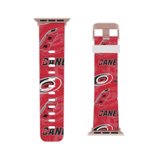 Discover Carolina Hurricanes Watch Band for Apple Watch