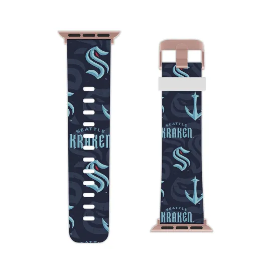 Discover Seattle Kraken Watch Band for Apple Watch