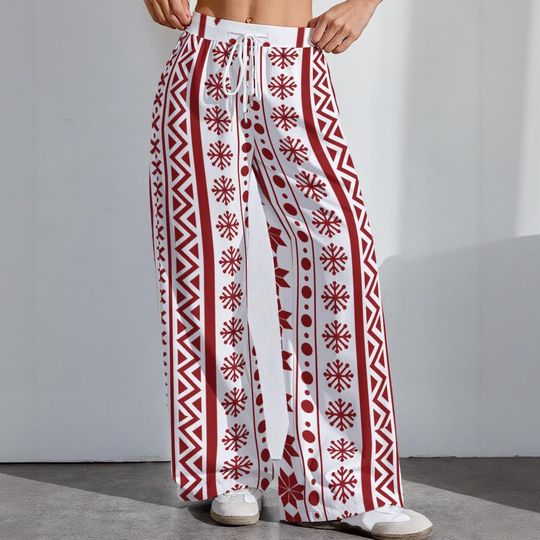 Holiday Womens Stretch Pants, Festive Outfit Bottoms, Cozy Christmas Leggings