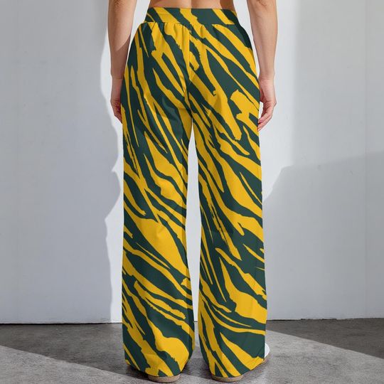 Discover Green Bay Football High Waist Pants, Stretch Flare Pants, Game Day Outfit, Womens Athletic Pants, T
