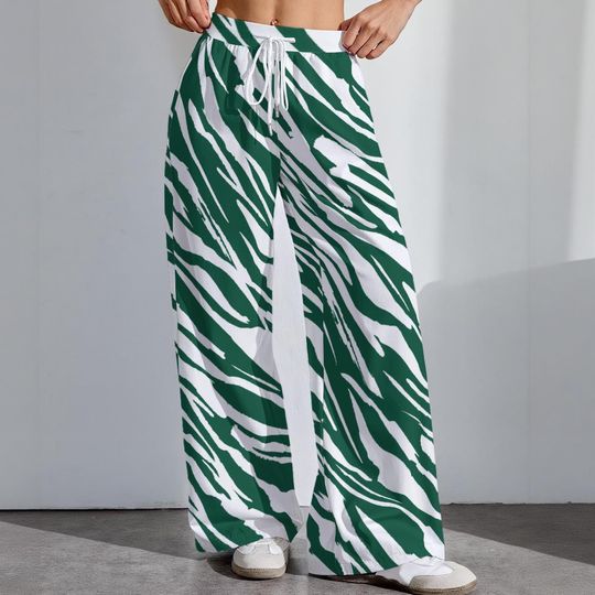 New York Football Stretch Pants, Women's Game Day Leggings, Tailgate Outfit, Cute Football Trousers