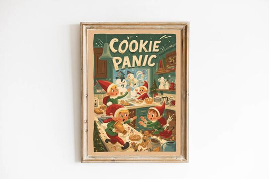 Discover Christmas Printable Poster for Kitchen Wall Art - Premium Matte Vertical Poster