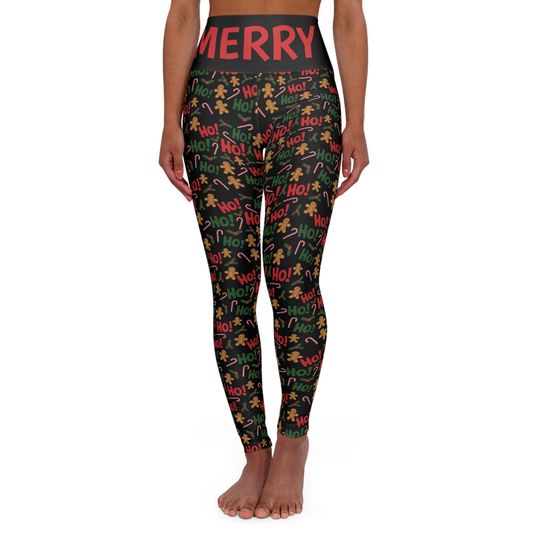 Discover Merry X-Mas Christmas Leggings - Fun Holiday Fashion for the Festive Season!