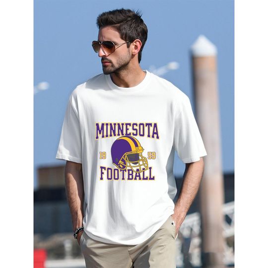 Discover Minnesota Football T-Shirt, Game Day Shirt, Retro Football Tee, Sports Fan Gift