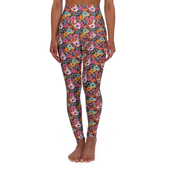 Discover Flower Garden Mickey, Disney Women Legging, Active Wear Yoga Pants, Disney Gift, Cruise Outfit, Disney Outfit
