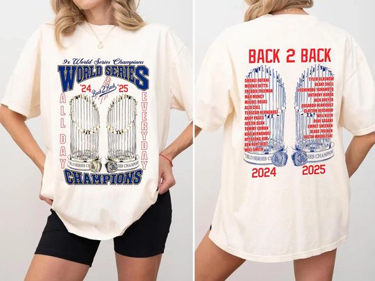 Discover Comfort Colors Champions 2025 tee, 2025 Lets Go Los Angeles, Champions shirt