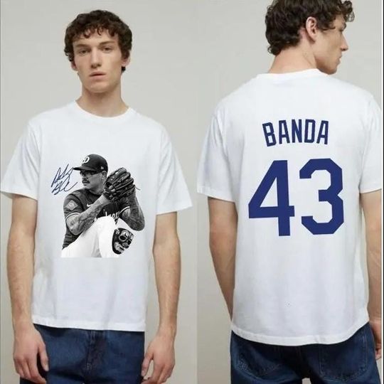 Discover Anthonny Banda Shirt Banda 43 Baseball Fan Gift
