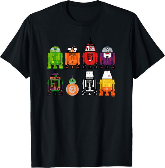 Discover Star Wars Astromech Droids Halloween T-Shirt