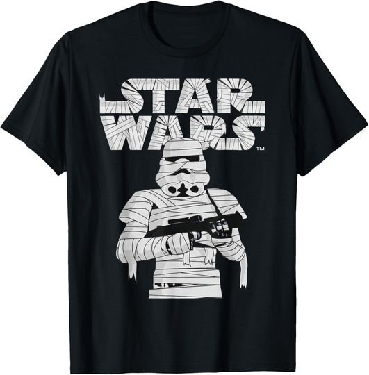 Discover Star Wars Stormtrooper Mummy Halloween Costume T-Shirt
